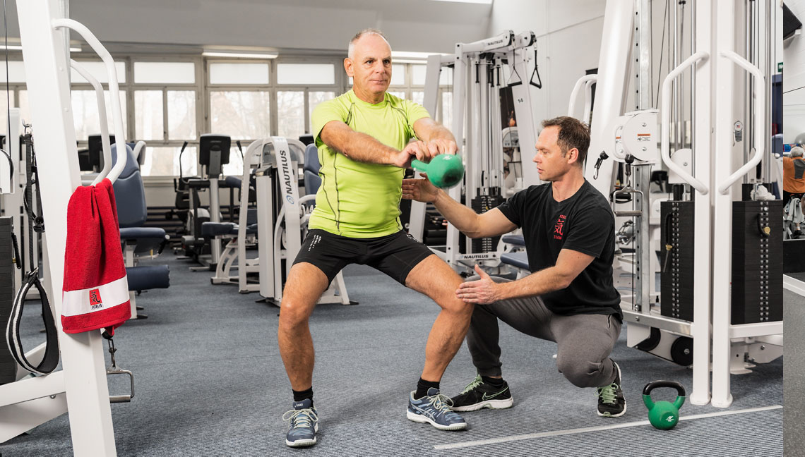 Wiederaufbau im Fitalis Fitnessstudio Bern